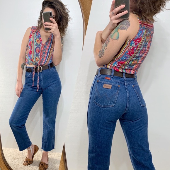 cowgirls in wrangler jeans